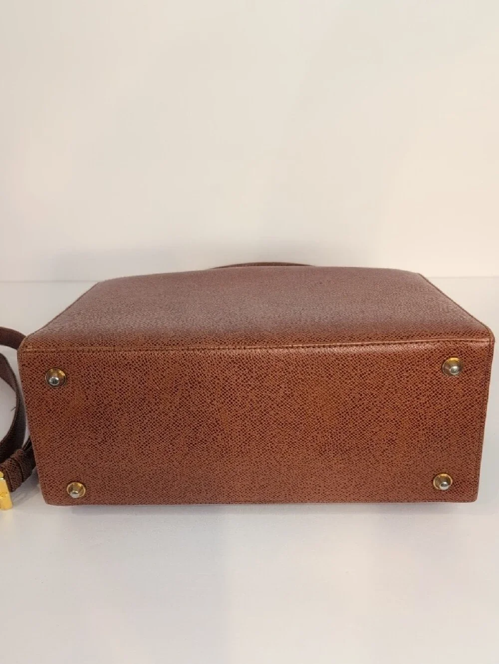 MCM Vintage Structured Top-Handle Satchel Bag Made In Germany - Picture 4 of 14